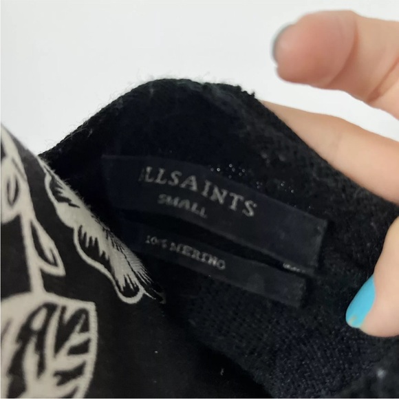 All saints merino wool warm tunic top - Picture 5 of 6